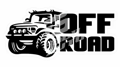 Sticker Auto - 4x4 - Offroad (07)