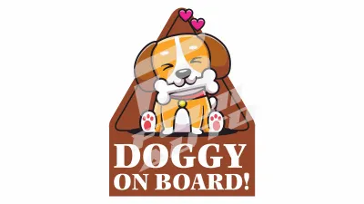 Sticker Auto - Baby on Board - Caine (17)