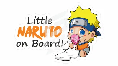 Sticker Auto - Baby on Board - Naruto (06)