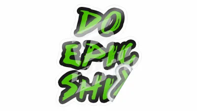 Sticker Auto - Diverse - Epic (11)