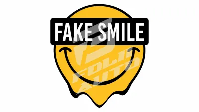 Sticker Auto - Diverse - Fake Smile (12)