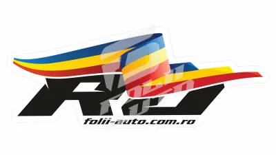 Sticker Auto - Drapel - Romania (01)