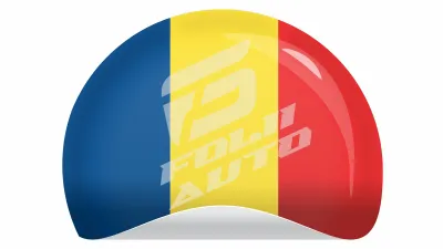 Sticker Auto - Drapel - Romania (02)