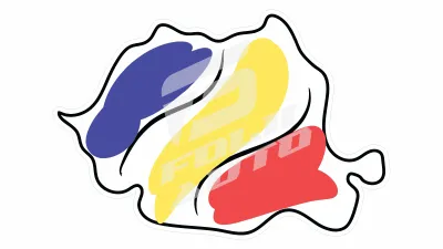 Sticker Auto - Drapel - Romania (09)