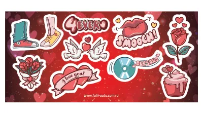 Stickere tematice Valentines Day (02)