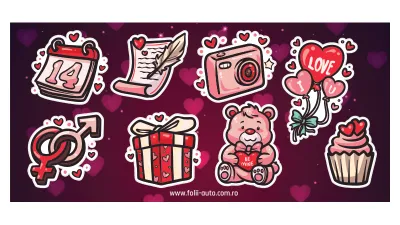Stickere tematice Valentines Day (03)