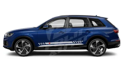 Sticker Auto - Audi Q7 Suv - Dungi laterale (06)
