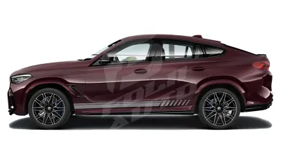 Sticker Auto - Bmw X6 - Dungi laterale (03)