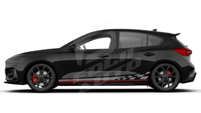 Sticker Auto - Ford Focus - Dungi laterale (04)