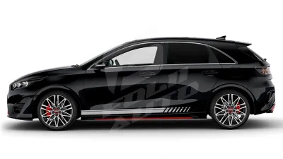 Sticker Auto - Kia Ceed - Dungi laterale (03)