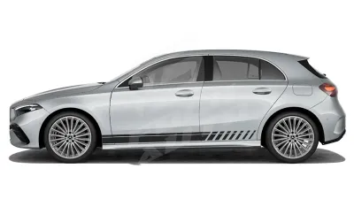 Sticker Auto - Mercedes Hatchback - Dungi laterale (03)