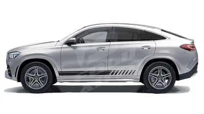 Sticker Auto - Mercedes Suv - Dungi laterale (03)