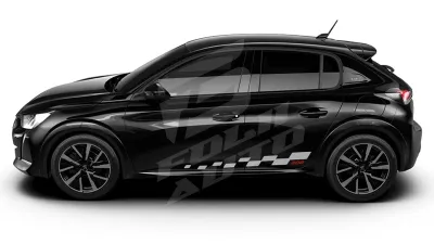 Sticker Auto - Peugeot 208 - Dungi laterale (24)