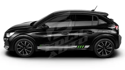 Sticker Auto - Peugeot 208 - Dungi laterale (32)