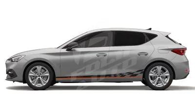 Sticker Auto - Seat Leon - Dungi laterale (04)