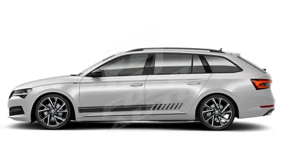 Sticker Auto - Skoda Superb - Dungi laterale (03)