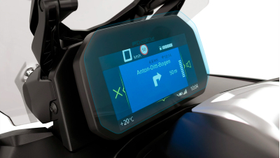 Folie de protecție hibridă ecran vitezometrul motocicletei BMW C400 GT / X 2019 - 8.7“