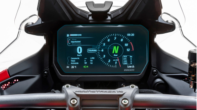 Folie de protecție hibridă ecran vitezometrul motocicletei DUCATI MULTISTRADA V4 / V4 S / V4 Rally / V4 Pikes Peak 2025 - 8.6“