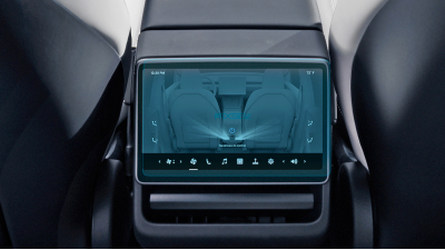 Folie de protecție hibridă ecran controlul climatizării din spate TESLA MODEL Y - 8.7“ 2025 -