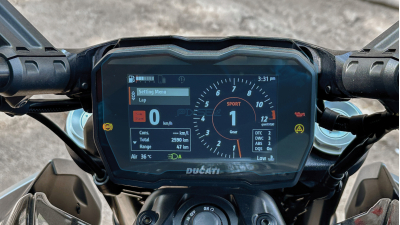 Folie de protecție hibridă ecran vitezometrul motocicletei DUCATI DIAVEL V4 2023 - 7.1“