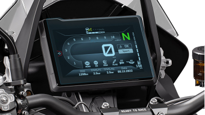 Folie de protecție hibridă ecran vitezometrul motocicletei KTM 1290 SUPER ADVENTURE S 2021 - 2024 8.7“