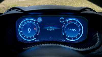 Folie de protecție hibridă ecran panoul de bord ASTON MARTIN DBX - 11.9“ 2022 - 2024