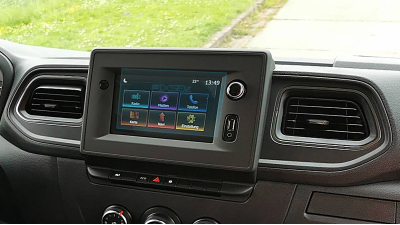 Folie de protecție hibridă ecran monitor RENAULT MASTER - 6.9“ 2020 - 2023