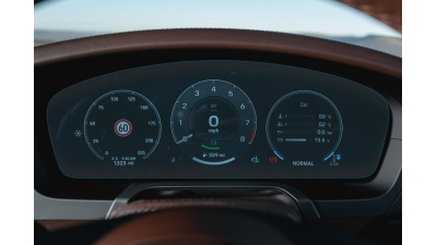 Folie de protecție hibridă ecran panoul de bord PORSCHE 911 - 15.2“ 2024 -