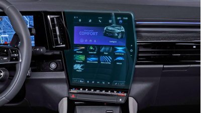 Folie de protecție hibridă ecran monitor RENAULT ESPACE - 14.6“ 2023 -