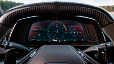 Folie de protecție hibridă ecran panoul de bord CHEVROLET CORVETTE - 11.7“ 2019 - (C8)