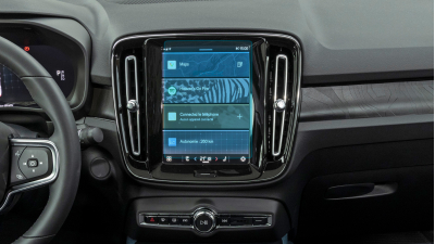 Folie de protecție hibridă ecran monitor VOLVO C40 - 8.9“ 2021 - 2024