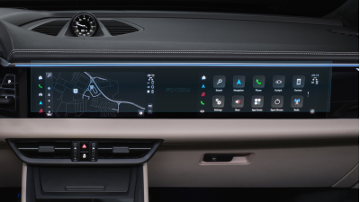 Folie de protecție hibridă ecran monitor PORSCHE MACAN ELECTRIC - 26“ 2024 -