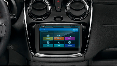 Folie de protecție hibridă ecran monitor DACIA LODGY - 6.9“ 2012 - 2015