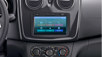 Folie de protecție hibridă ecran monitor DACIA SANDERO - 6.9“ 2012 - 2020