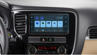 Folie de protecție hibridă ecran monitor MITSUBISHI OUTLANDER - 8.9“ 2019 - 2021