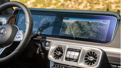 Folie de protecție hibridă ecran monitor MERCEDES BENZ G-CLASS - 28.5“ 2018 - 2024