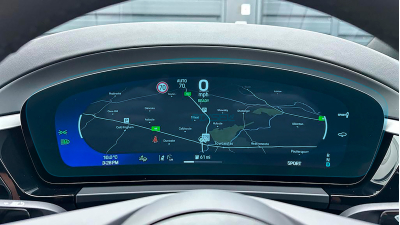 Folie de protecție hibridă ecran panoul de bord PORSCHE MACAN ELECTRIC - 15.2“ 2024 -