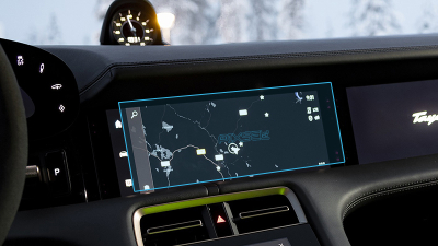 Folie de protecție hibridă ecran monitor PORSCHE TAYCAN - 12.3“ 2020 -