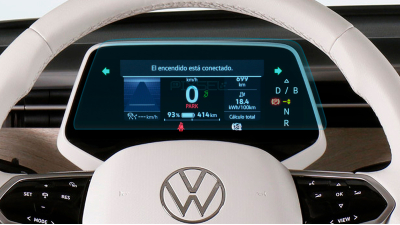 Folie de protecție hibridă ecran panoul de bord VOLKSWAGEN ID. BUZZ - 8.7“ 2022 -