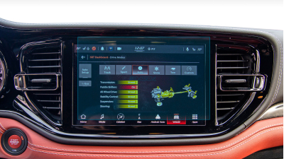 Folie de protecție hibridă ecran monitor DODGE DURANGO - 10.2“ 2021 -