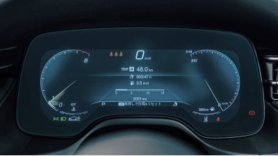 Folie de protecție hibridă ecran panoul de bord MASERATI GRECALE - 15.1“ 2023 -