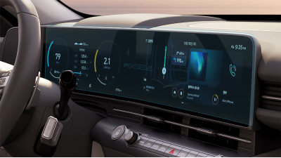 Folie de protecție hibridă ecran monitor HYUNDAI KONA HYBRID - 27.2“ 2023 -