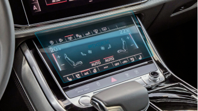 Folie de protecție hibridă ecran controlul climatizării AUDI Q8 / SQ8 / RSQ8 - 10.2“ 2023 -