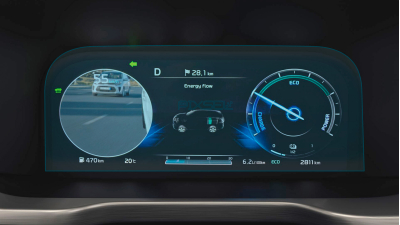 Folie de protecție hibridă ecran panoul de bord KIA SORENTO - 13.4“ 2020 - 2023