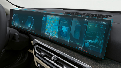 Folie de protecție hibridă ecran monitor BMW I4 - 30.1“ 2021 - (G26)