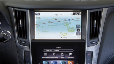Folie de protecție hibridă ecran monitor INFINITI Q50 - 8.1“ 2013 - 2024