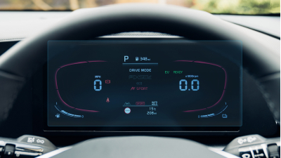 Folie de protecție hibridă ecran panoul de bord KIA NIRO - 12.2“ 2022 -