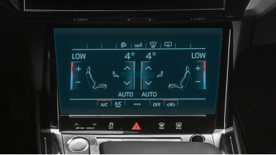 Folie de protecție hibridă ecran controlul climatizării AUDI Q8 E-Tron - 10.2“ 2022 - 2025