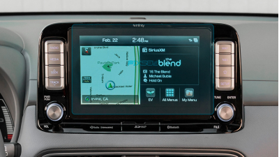 Folie de protecție hibridă ecran monitor HYUNDAI KONA ELECTRIC - 9.5“ 2017 - 2020