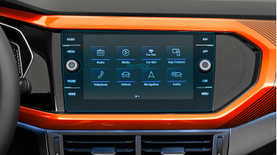 Folie de protecție hibridă ecran monitor VOLKSWAGEN T-CROSS - 10.9“ 2019 - 2022